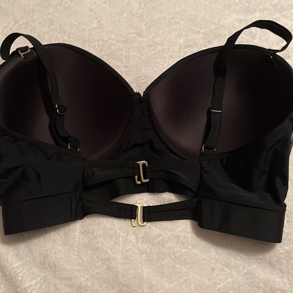 Paramow women swimsuit bikini top size 2X color Black New adjustable strap - Picture 8 of 14